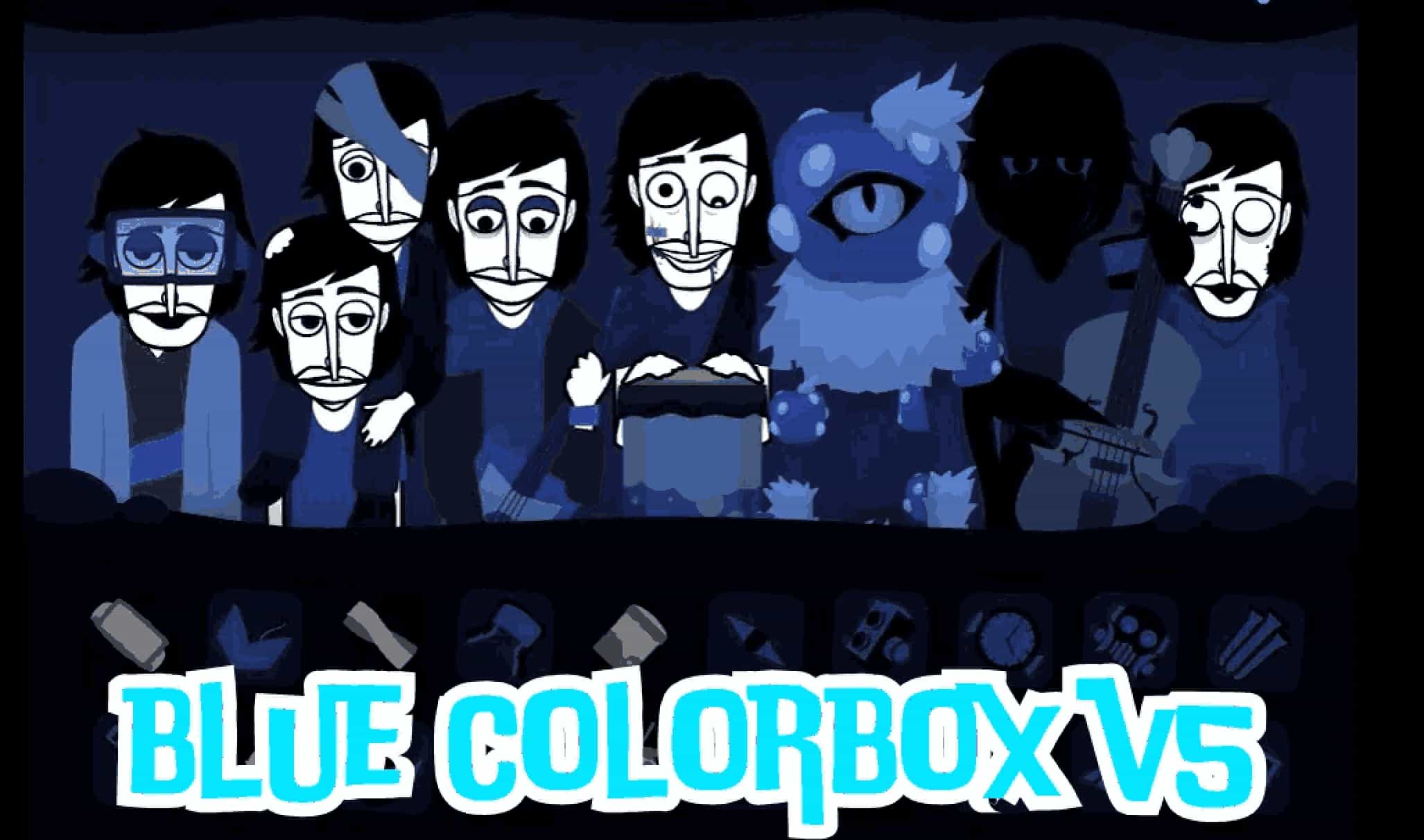 Blue Colorbox